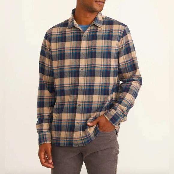 Marine Layer Classic Fit Balboa Button Down- Men’s Large - Picture 1 of 5